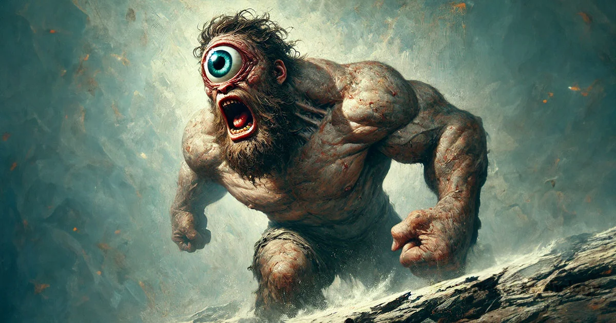 The Cyclops that helped Hephaestus in his forge