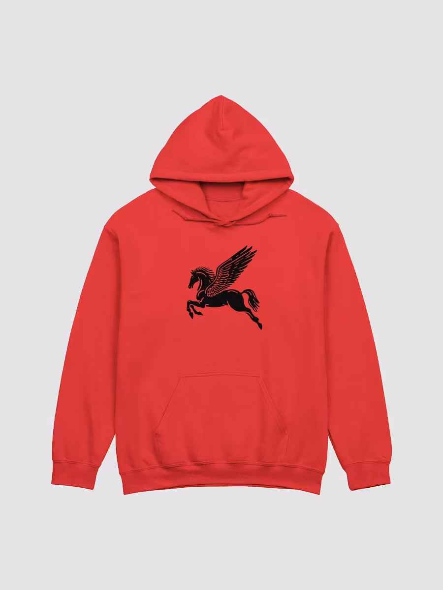 Red Hoodie with Mysteries of Mythology Logo