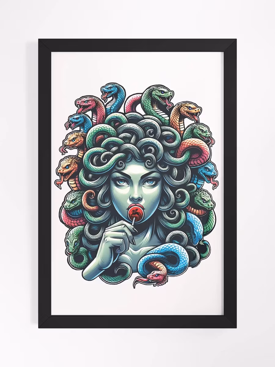 Medusa Lolly Poster